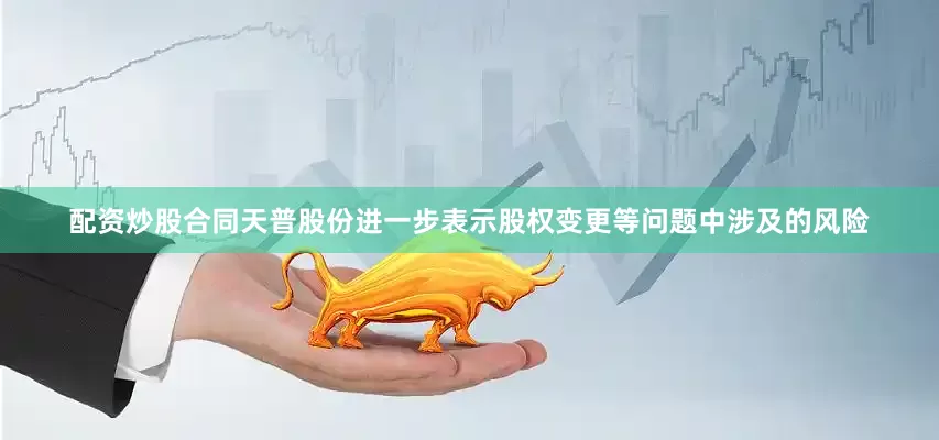 配资炒股合同天普股份进一步表示股权变更等问题中涉及的风险